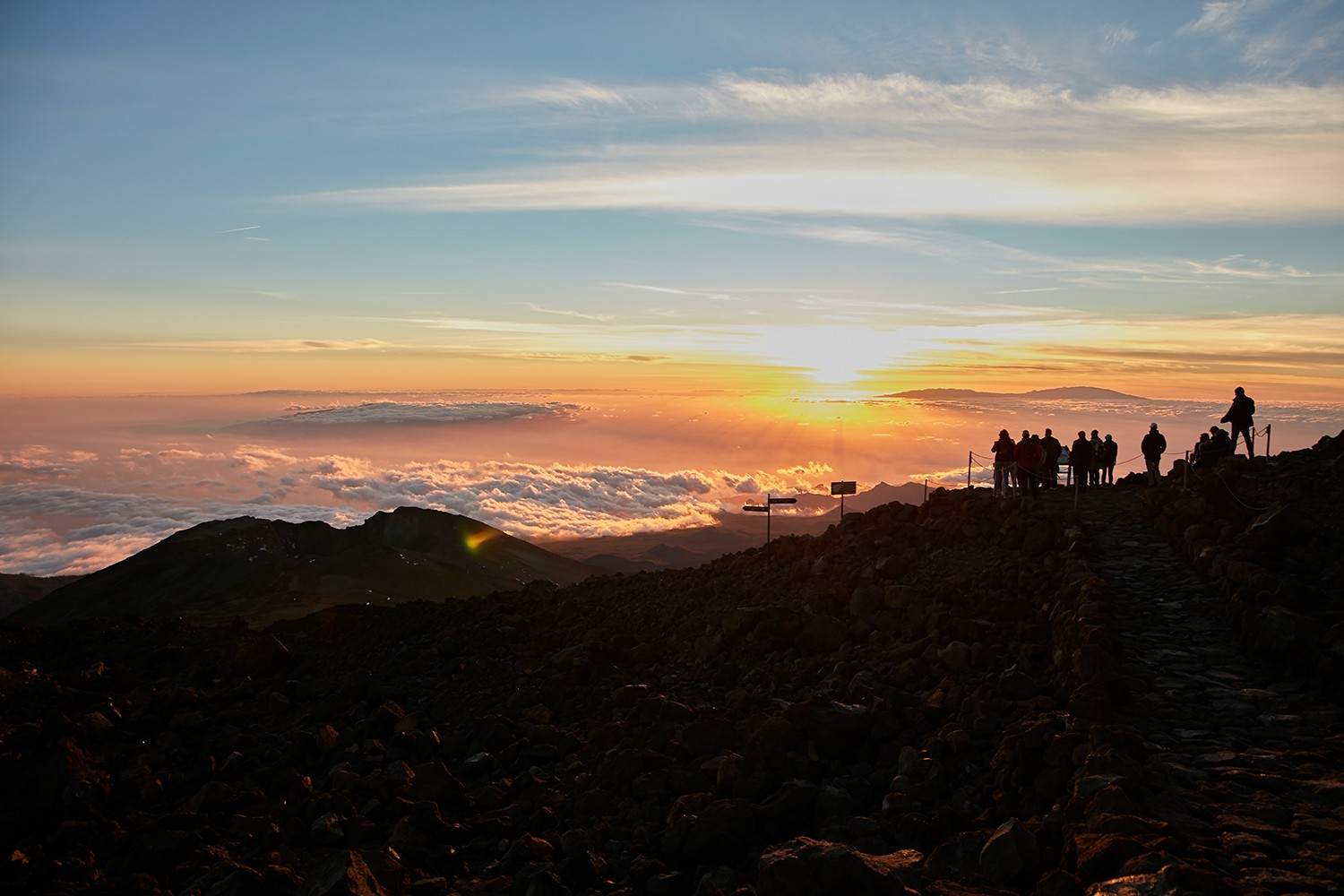 Randonnée jusqu'au Mirador de Pico Viejo dans le cadre de l'activité du Téléphérique au Coucher du Soleil