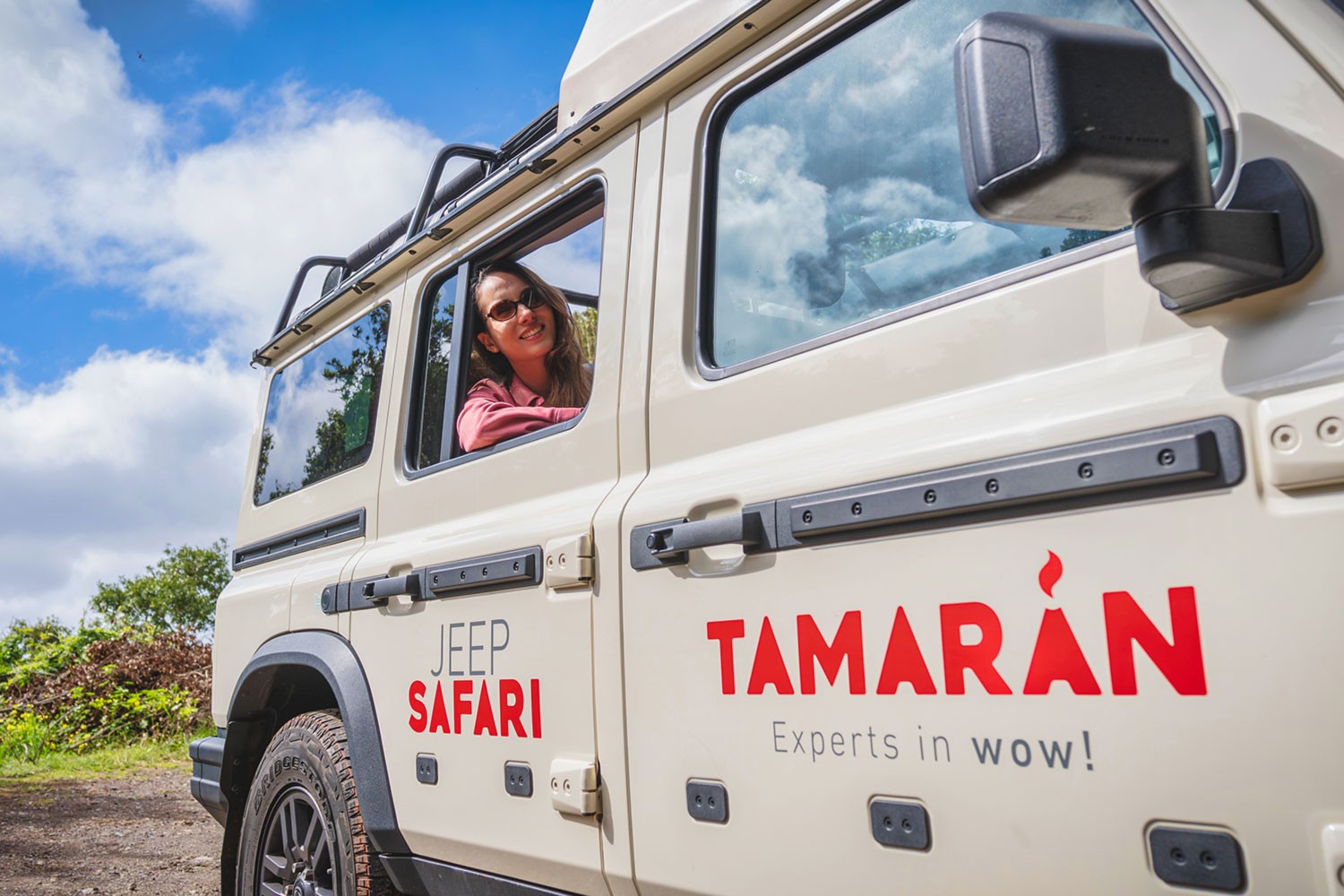 Jeep Safari-route, excursie naar het dorp Fataga.