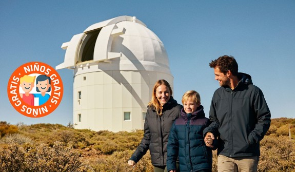 Visita guiada diurna al Observatorio del Teide