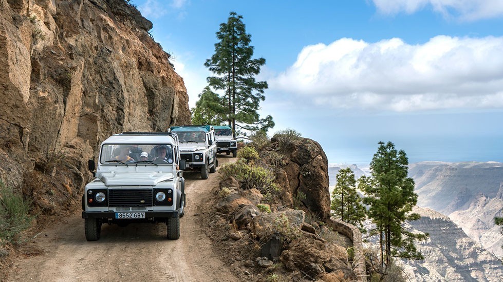 Caminos de tierra Gran Canaria en Jeep Safari